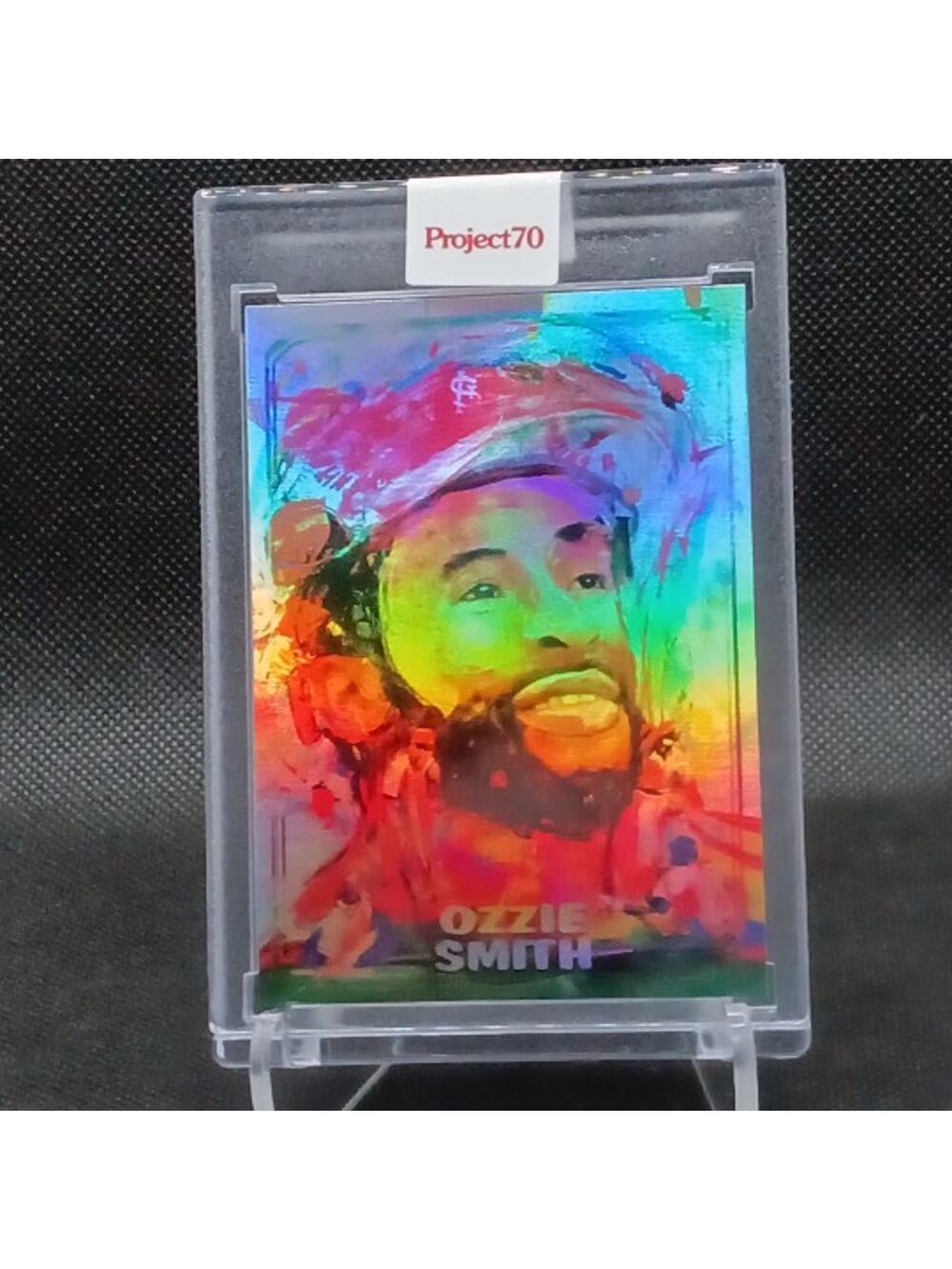 Topps Project70 Rainbow Foil #599 51/70 Ozzie Smith by Andrew Thiele